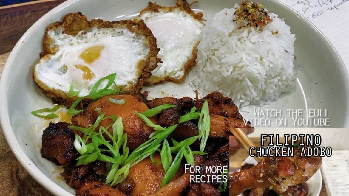 Woo Can Cook | Filipino Braised Chicken Tocino