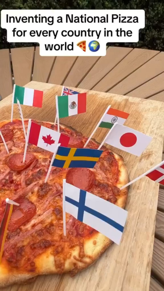 Full English Breakfast Pizza