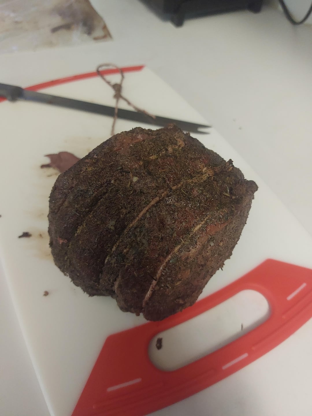 Sirloin tip roast sandwiches with homemade picked jalapeños. Dining