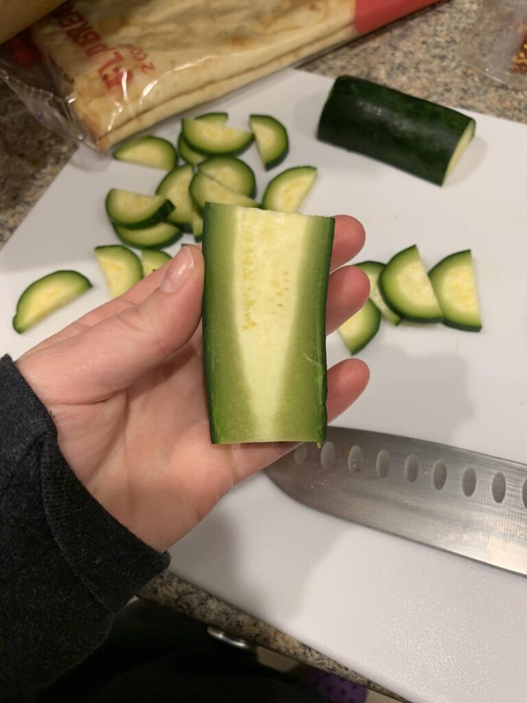 The zucchini I received today