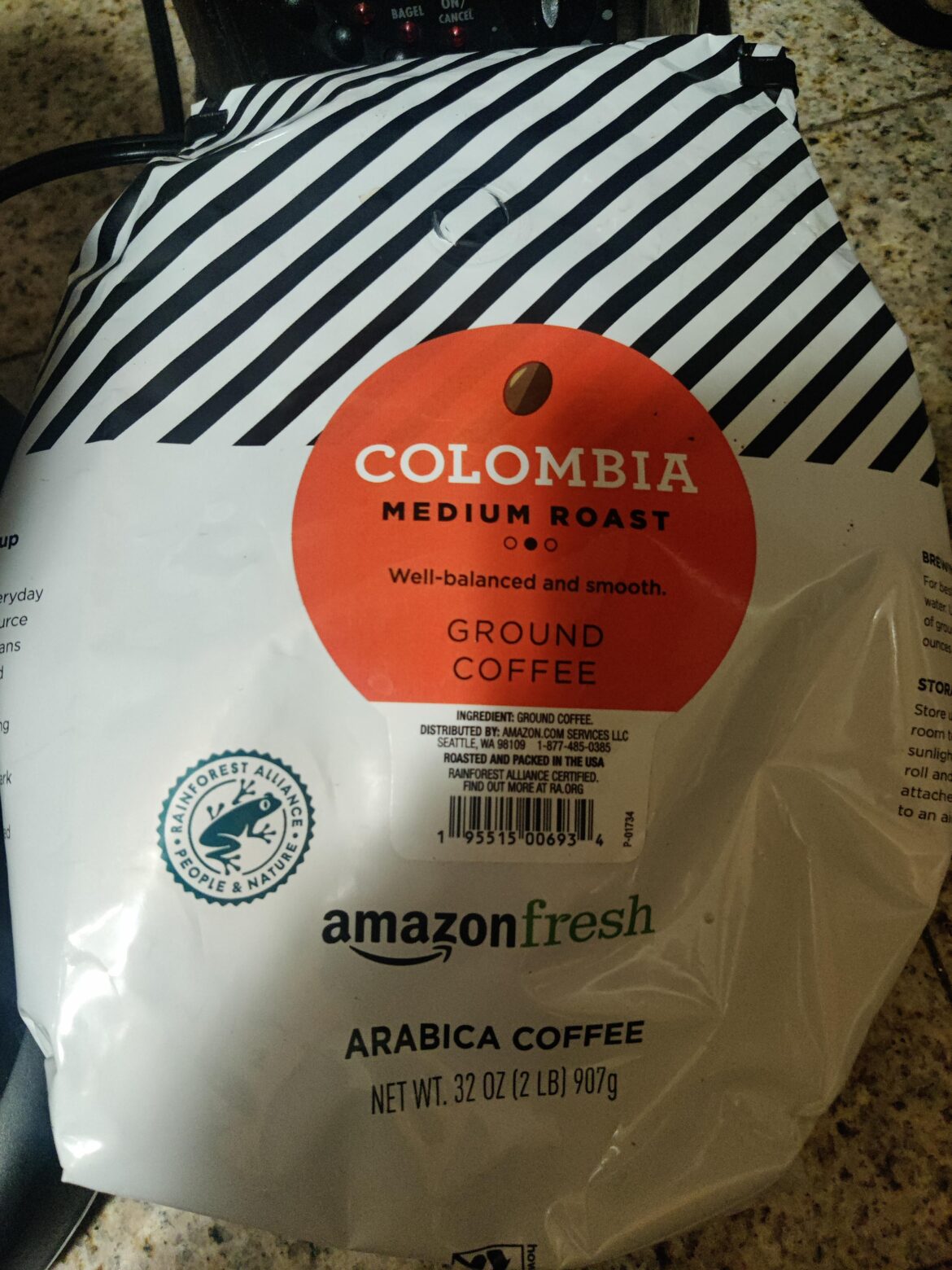 Believe it or not, Amazon fresh coffee is not bad