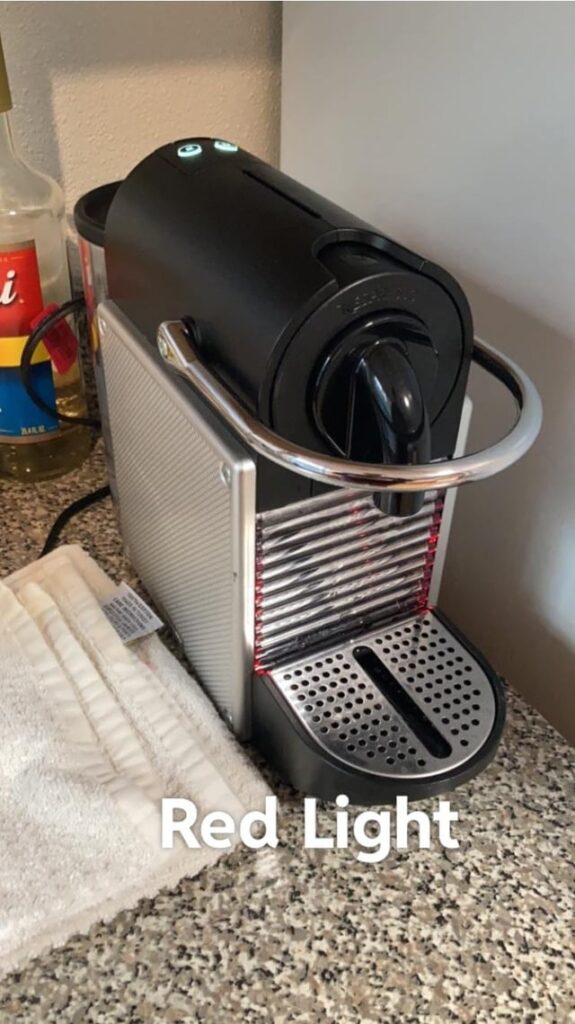 Help: Nespresso Pixie only works when tank is slightly out of position.