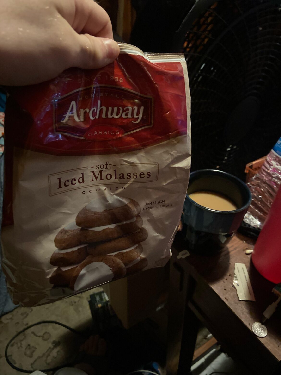 Dip archway soft iced molasses cookies…