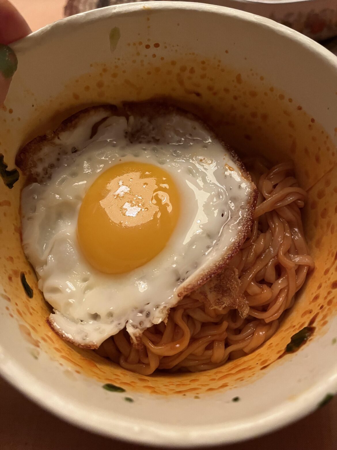 Trying out the habanero lime samyang noodles