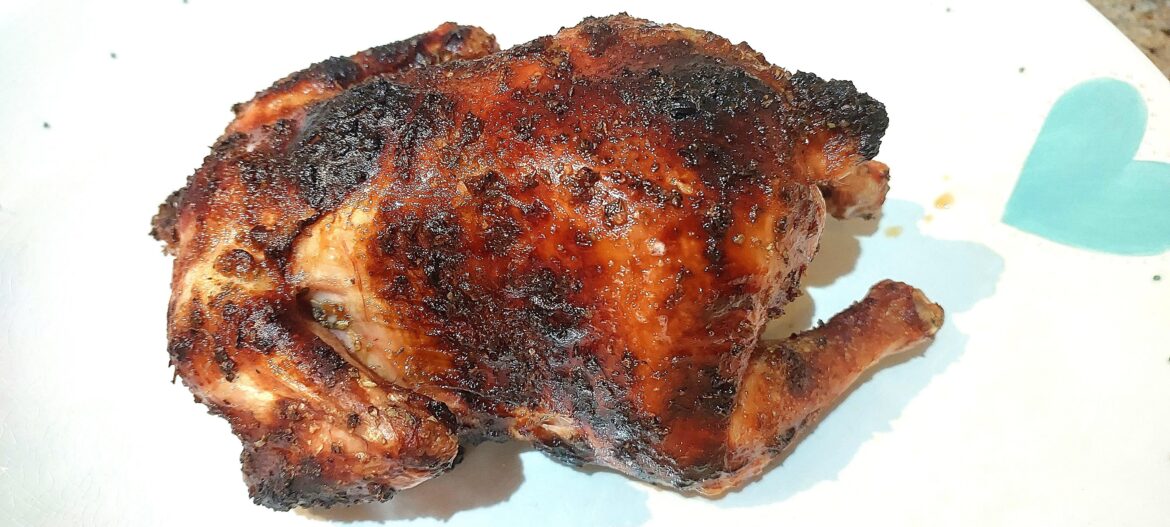 Whole chicken braai