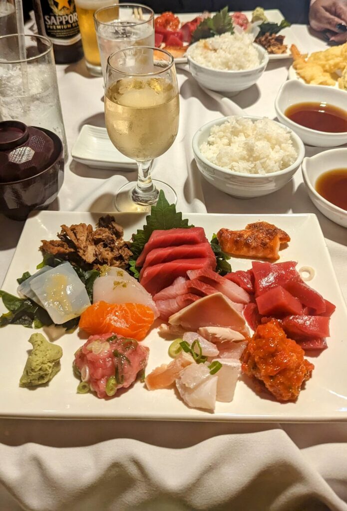 Sashimi Dinner at Sushi Gen