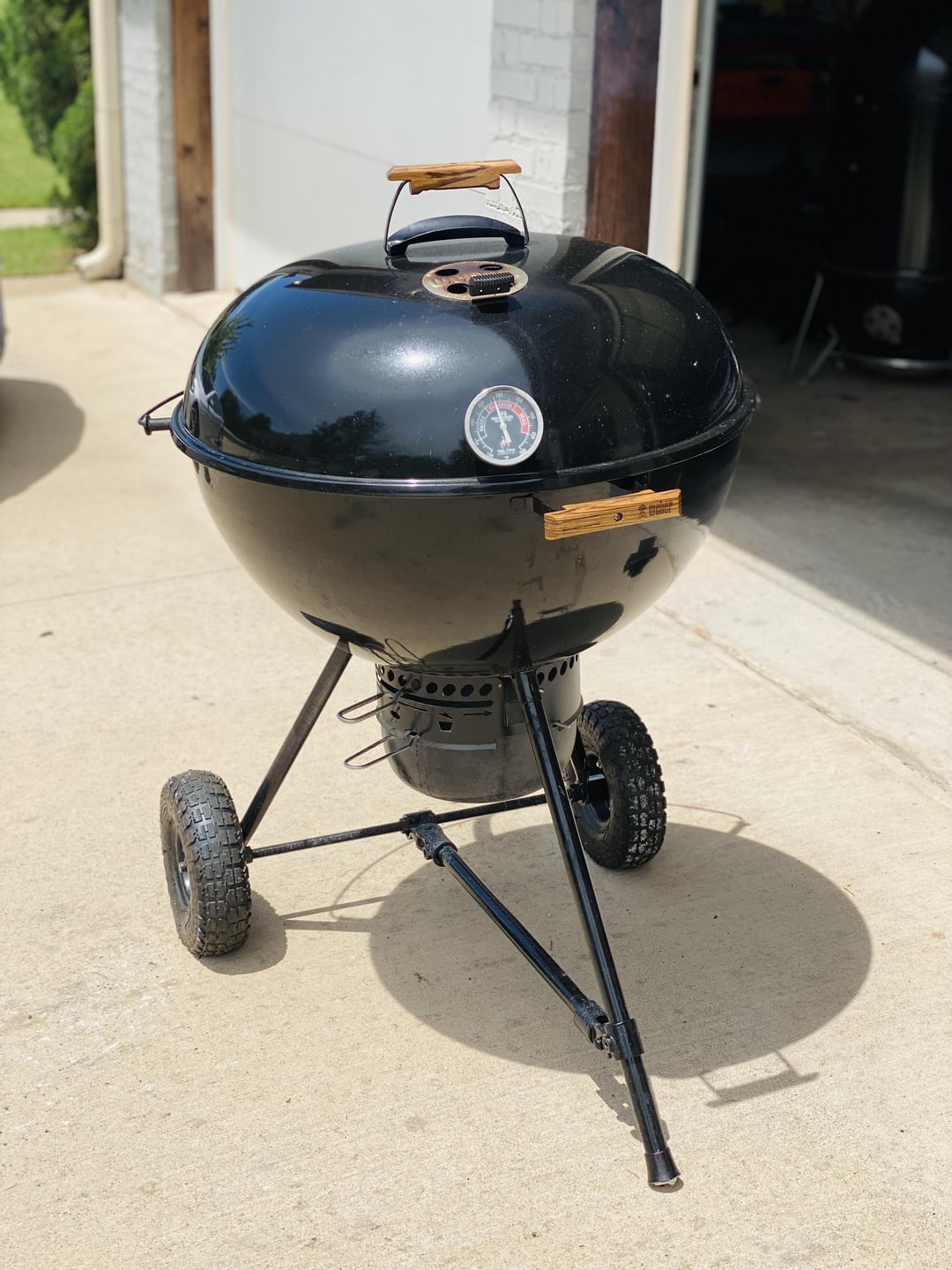 Dry aged Brisket on the 26” Kettle Dining and Cooking