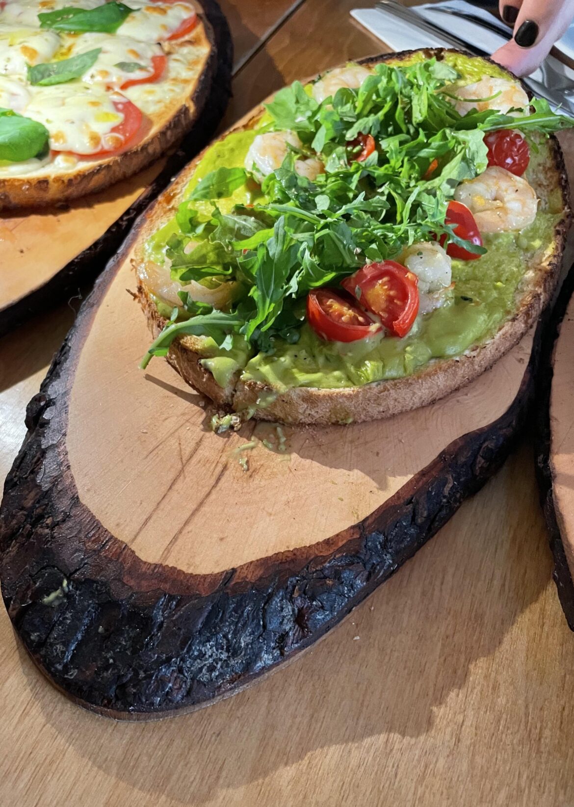 bread on wood - the best combo