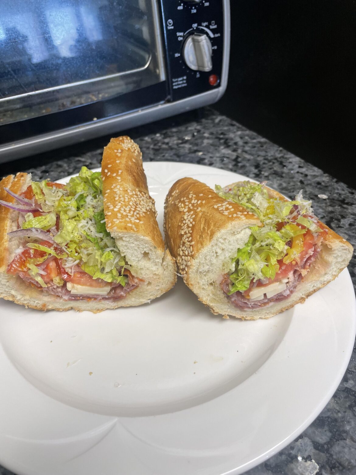 Italian Hoagie on Homemade Bread