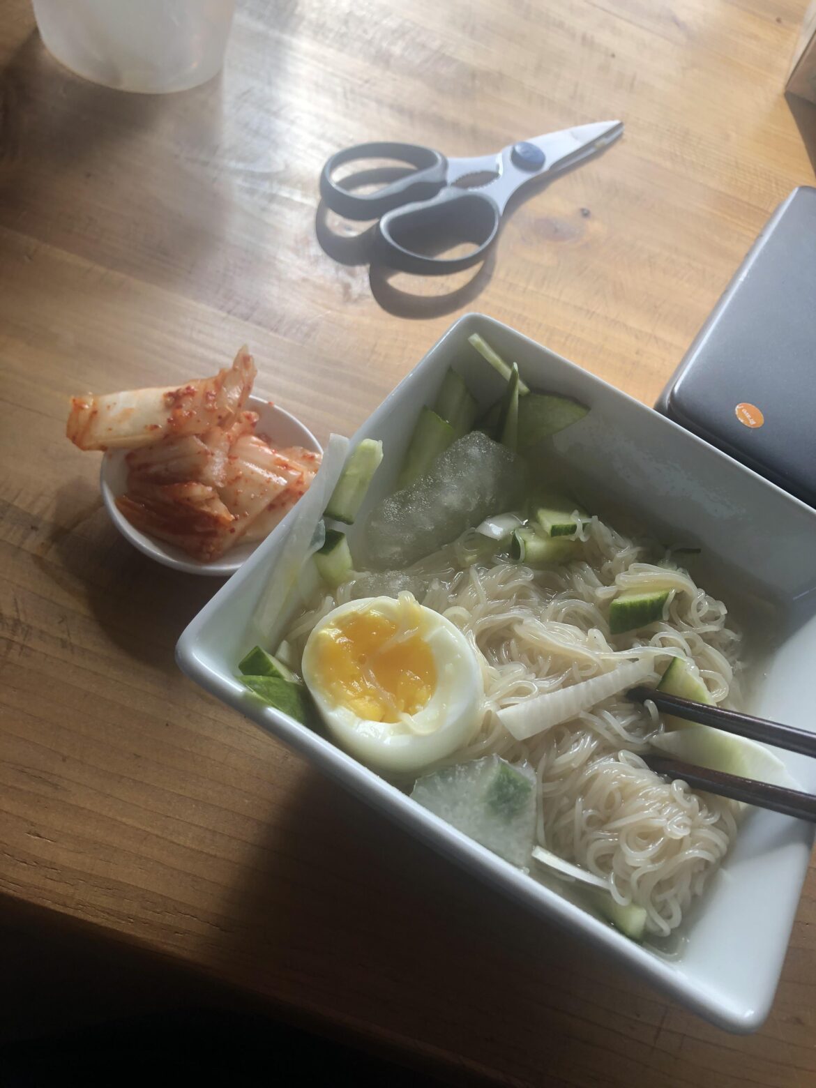 Ugly Naengmyeon (and kimchi)