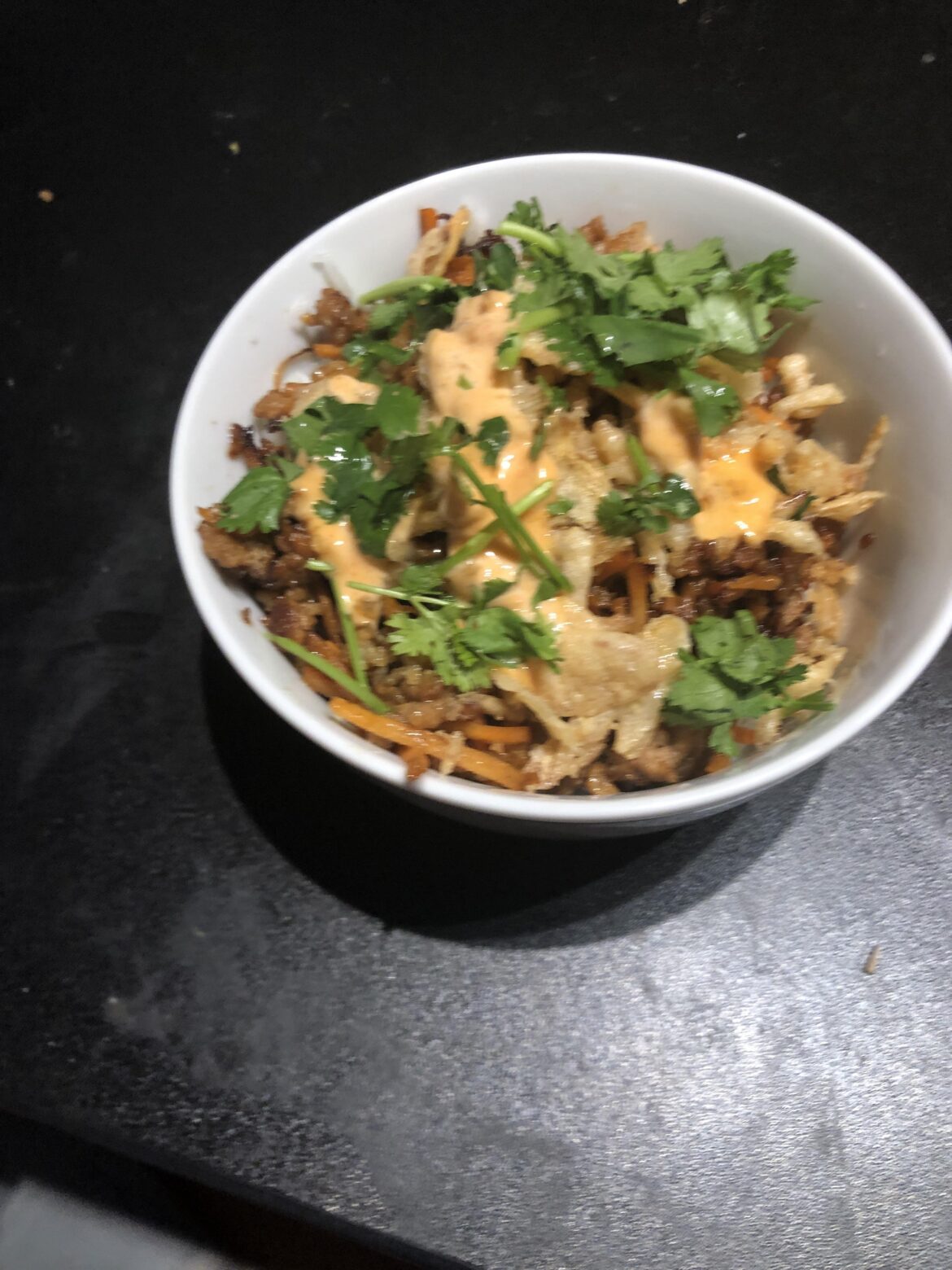 10/6/23: Sesame Soy Pork Bowls