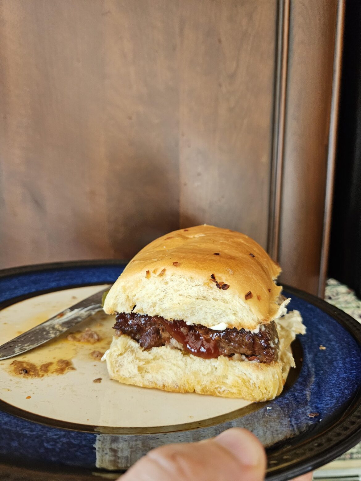 Smoked Meatloaf Sandwich