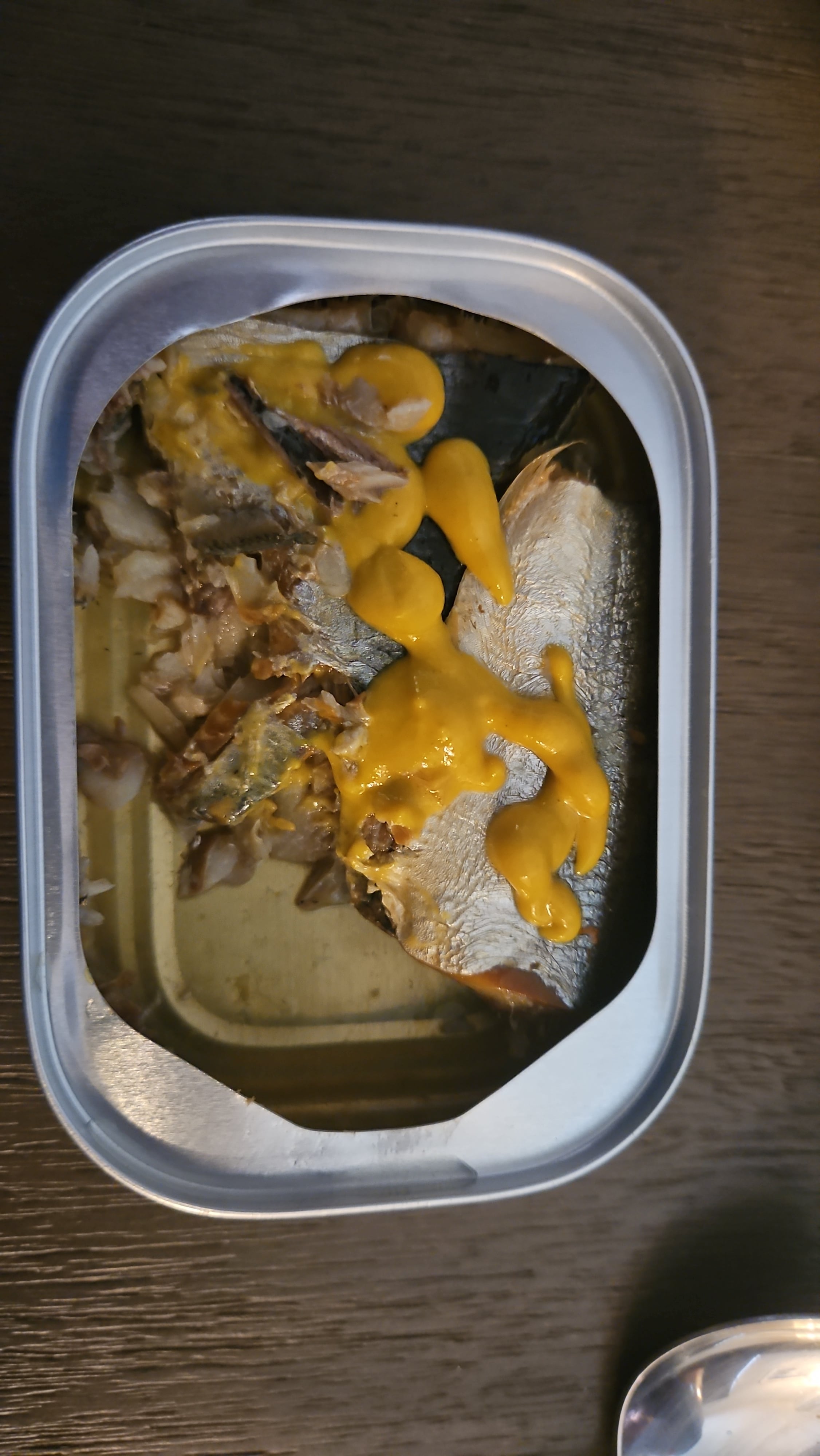 Mustard and sardines. Name a better combo Dining and Cooking