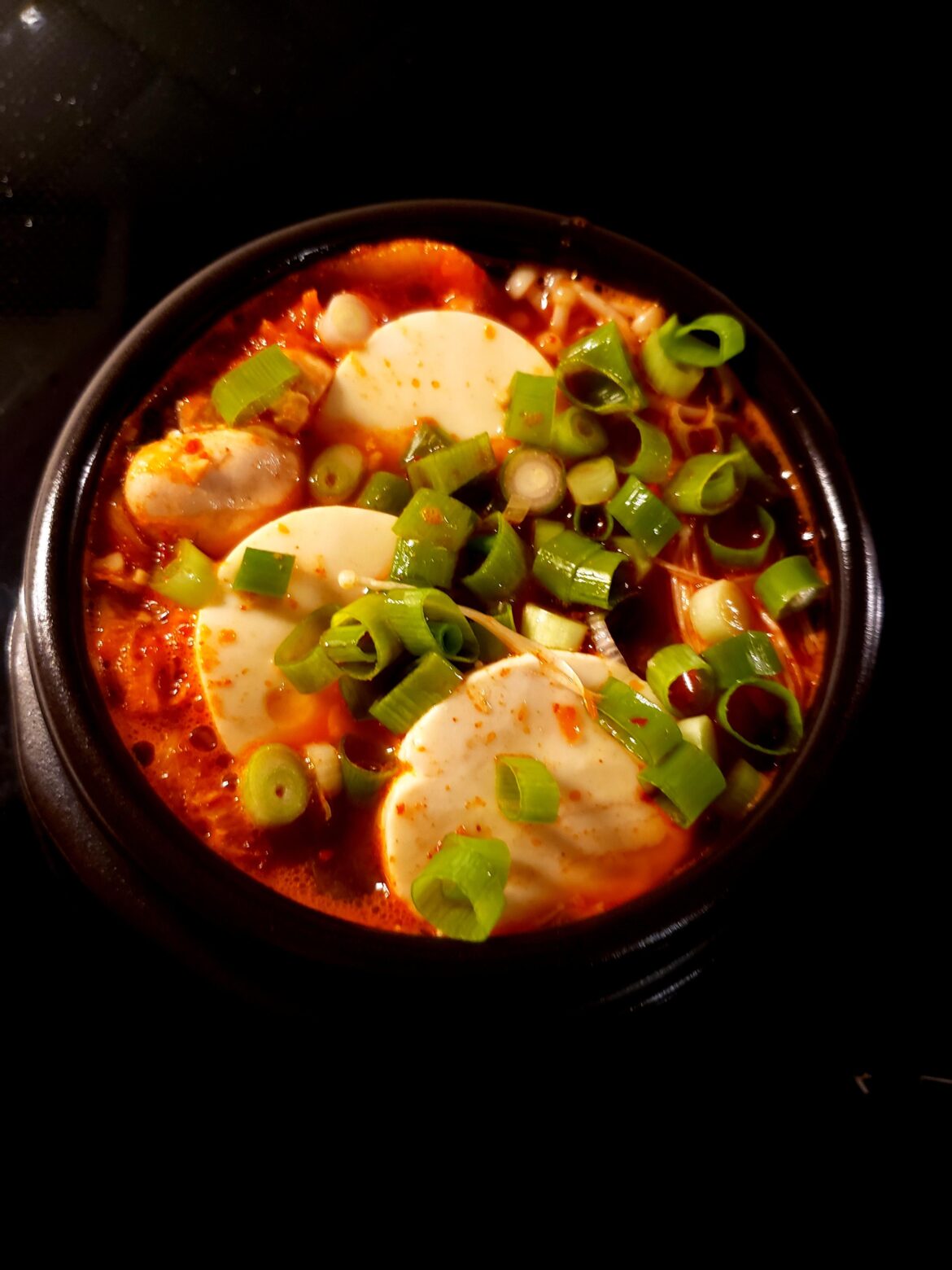 Made Sundubu Jjigae.