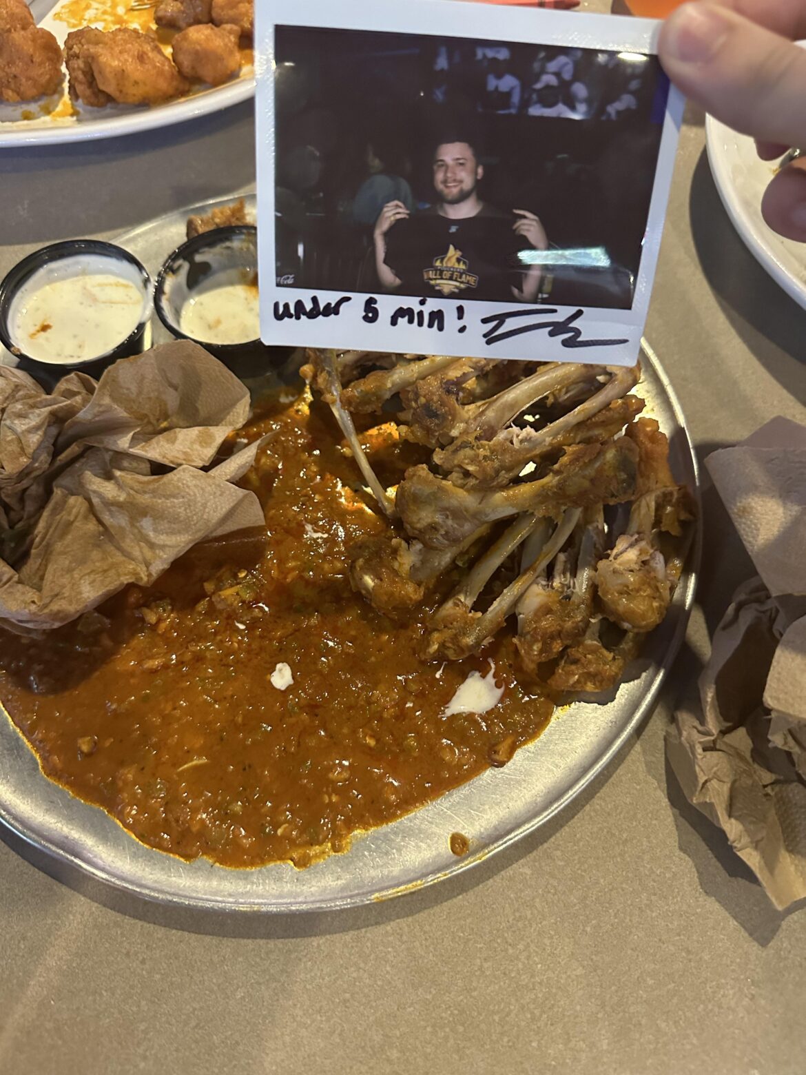 Pluckers Fire in the hole challenge