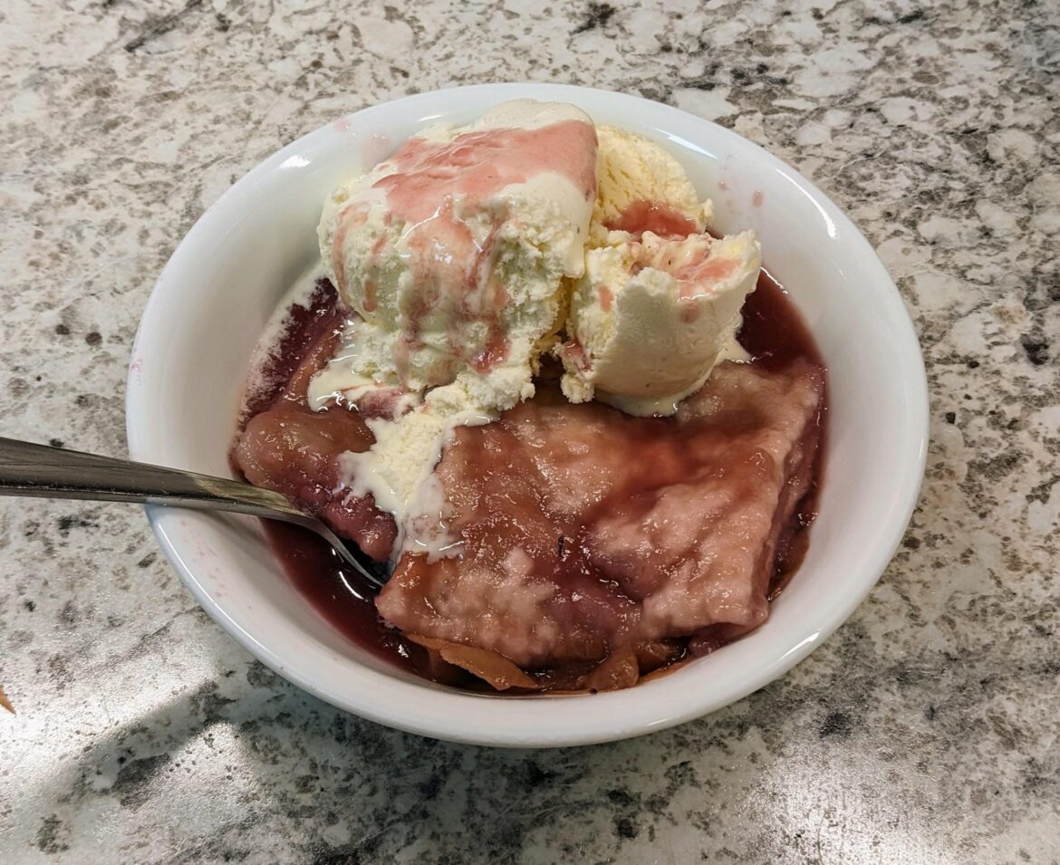 grape dumplings! traditional Native American dessert