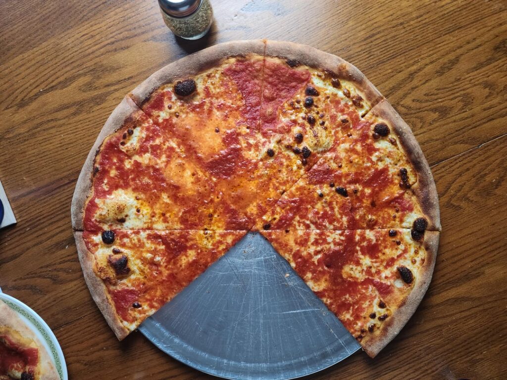 [homemade] 20 inch pizza in home oven.