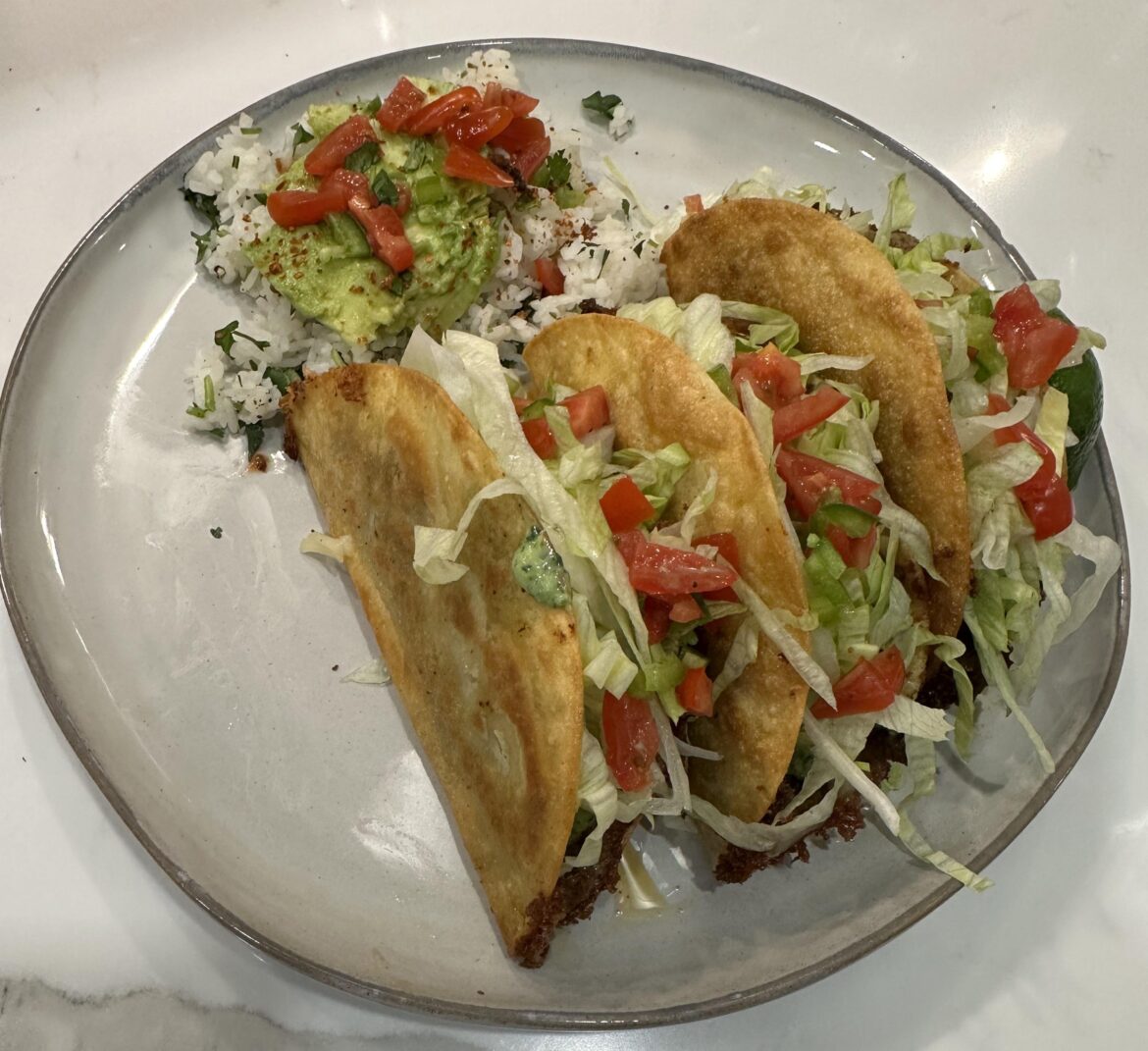 Crispy Beef Tacos from the other day