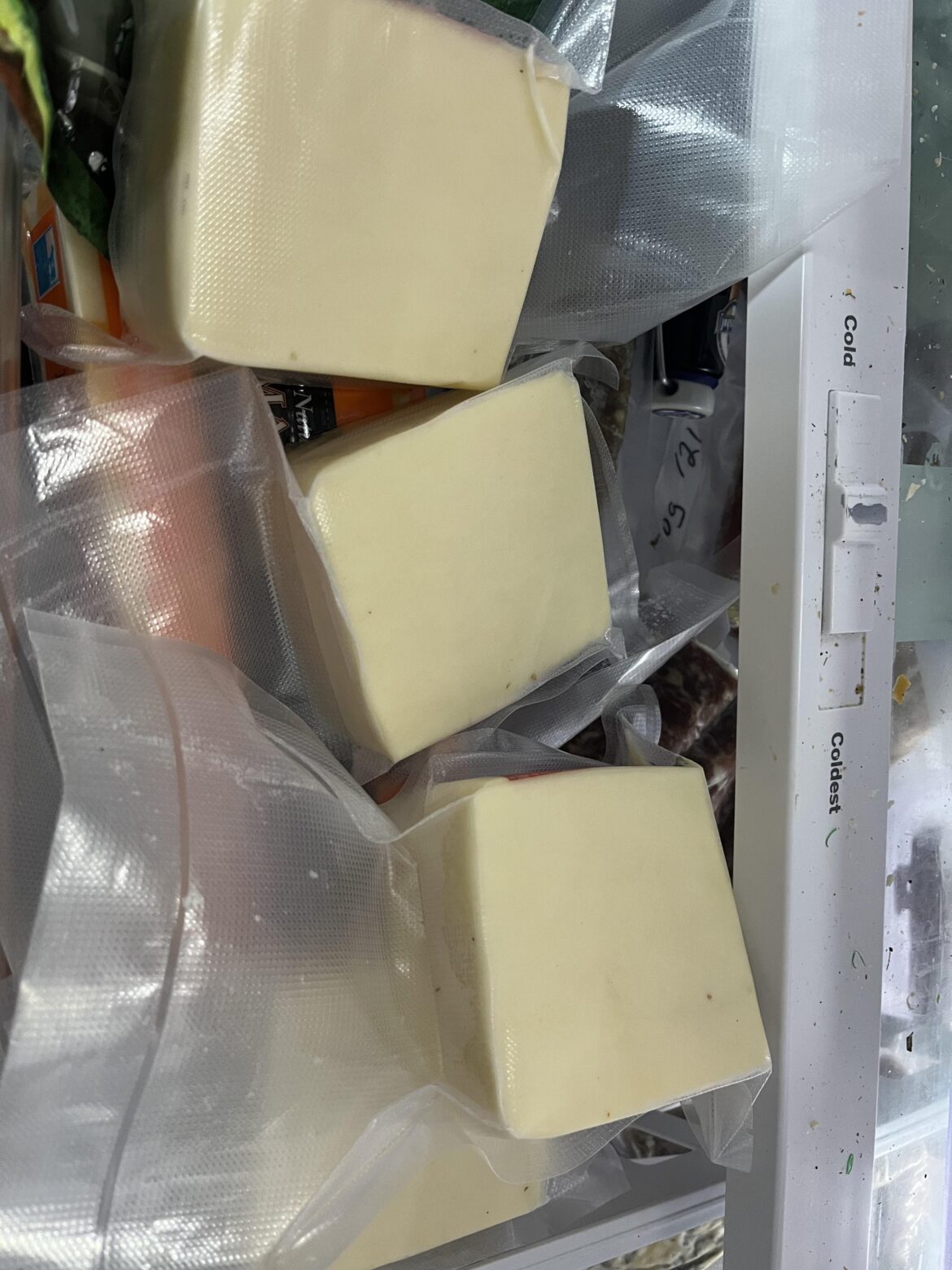 Vacuum sealed cheese 1 year past date?