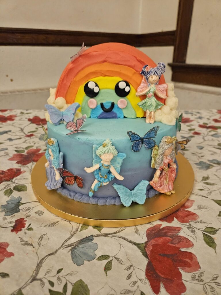 Rainbow Fairy Cake!