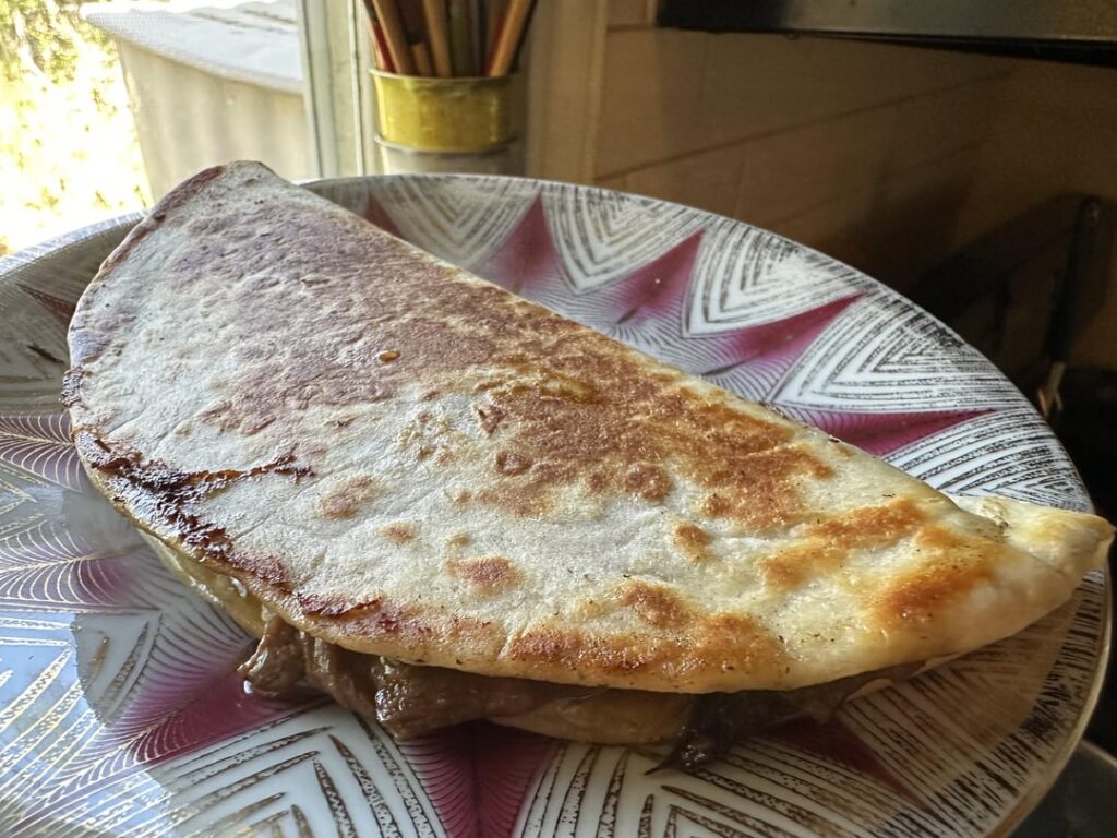 FYI leftover Mississippi roast is great in quesadillas