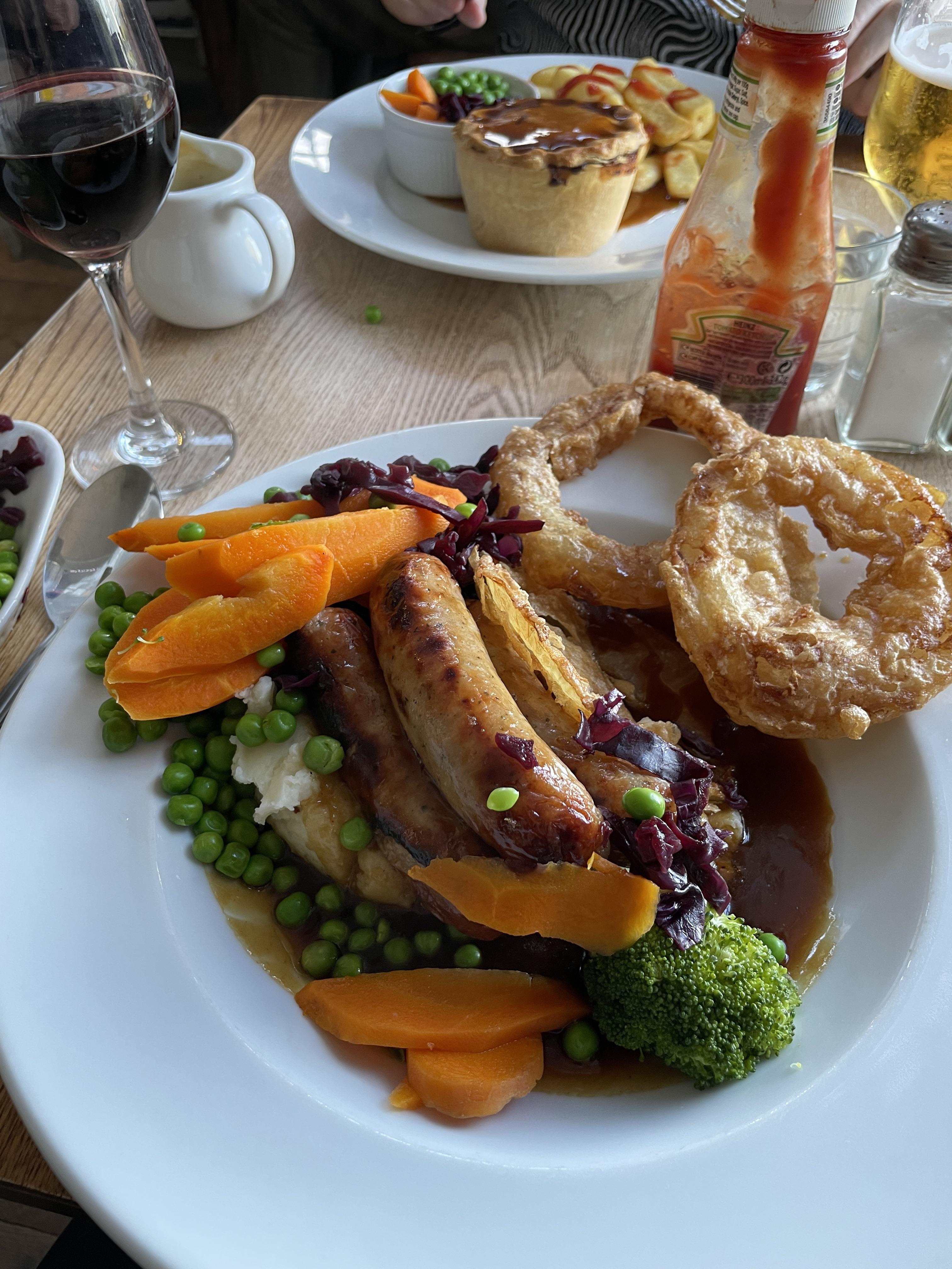 Sausage and mash Dining and Cooking