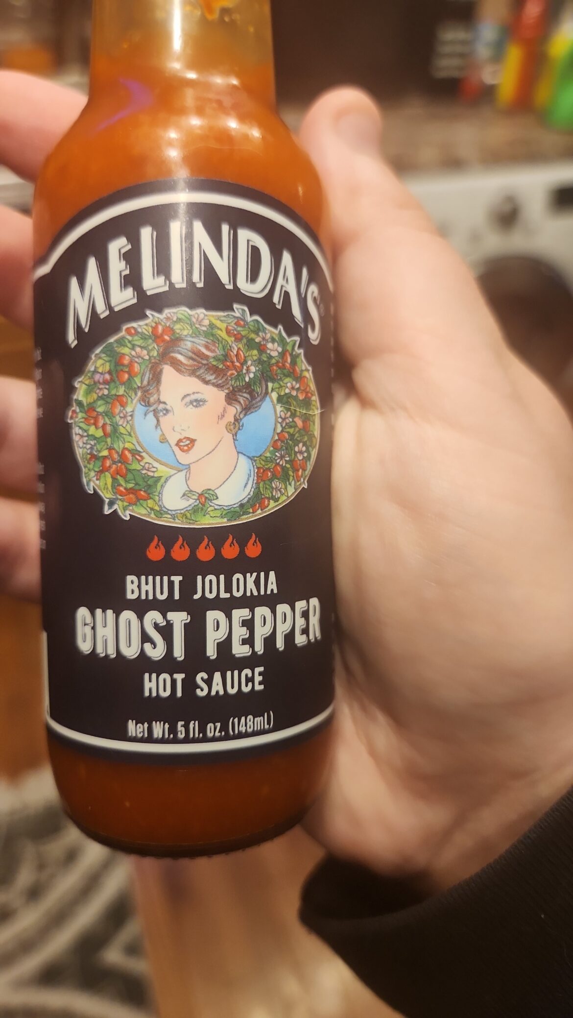My absolute favorite that I cannot handle but enjoy anyway. What's your favorite Melinda's sauce?