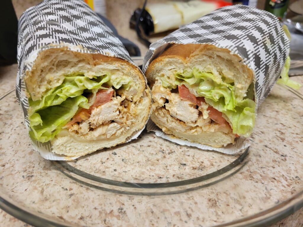 chicken cheese steak