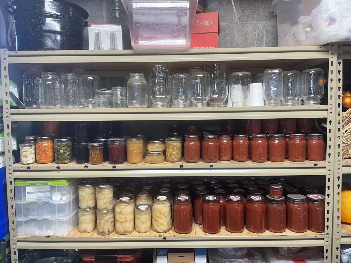 The canning is done for 2024.