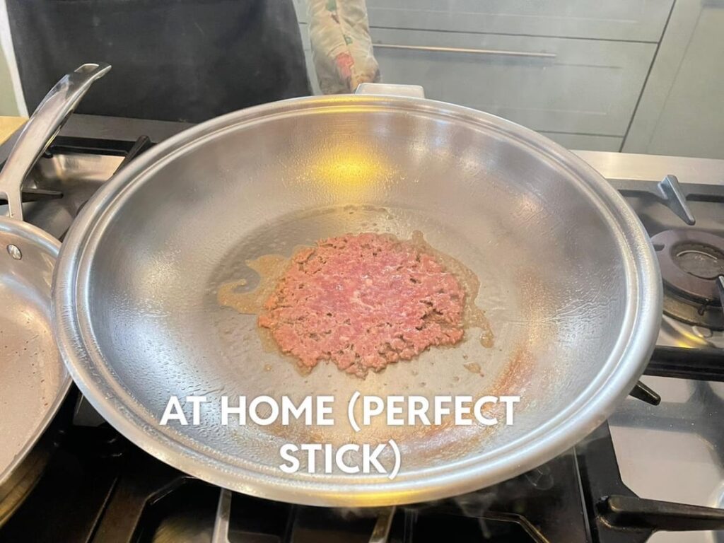 Smashburger patties curling and not sticking to flat top