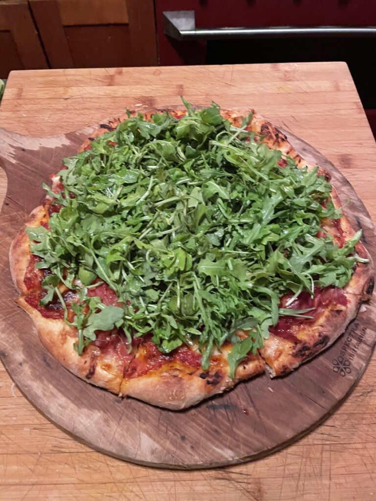 Prosciutto & Arugula Pizza