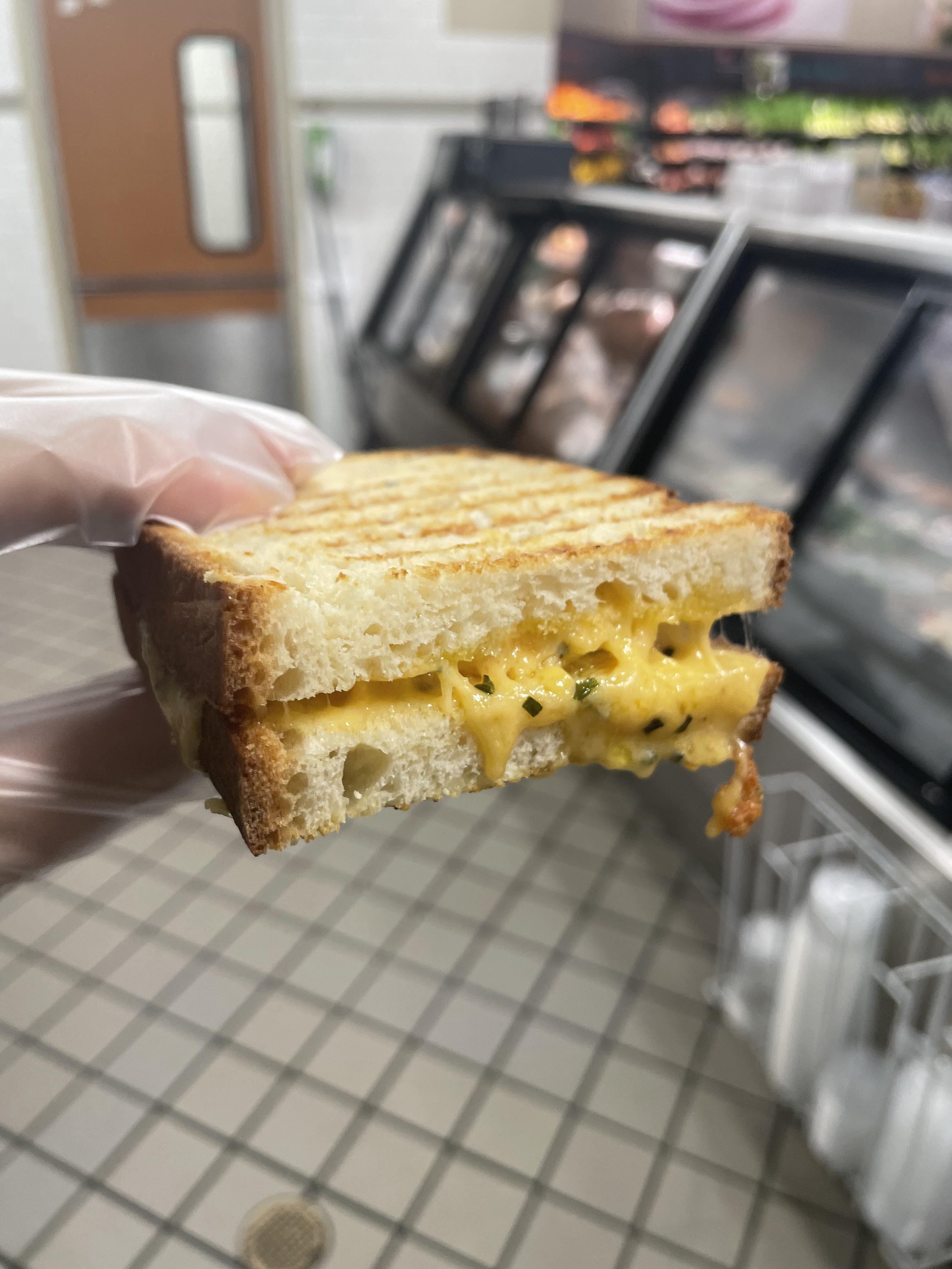 Day 43 of posting grilled cheese sandwiches until I run out of cheese
