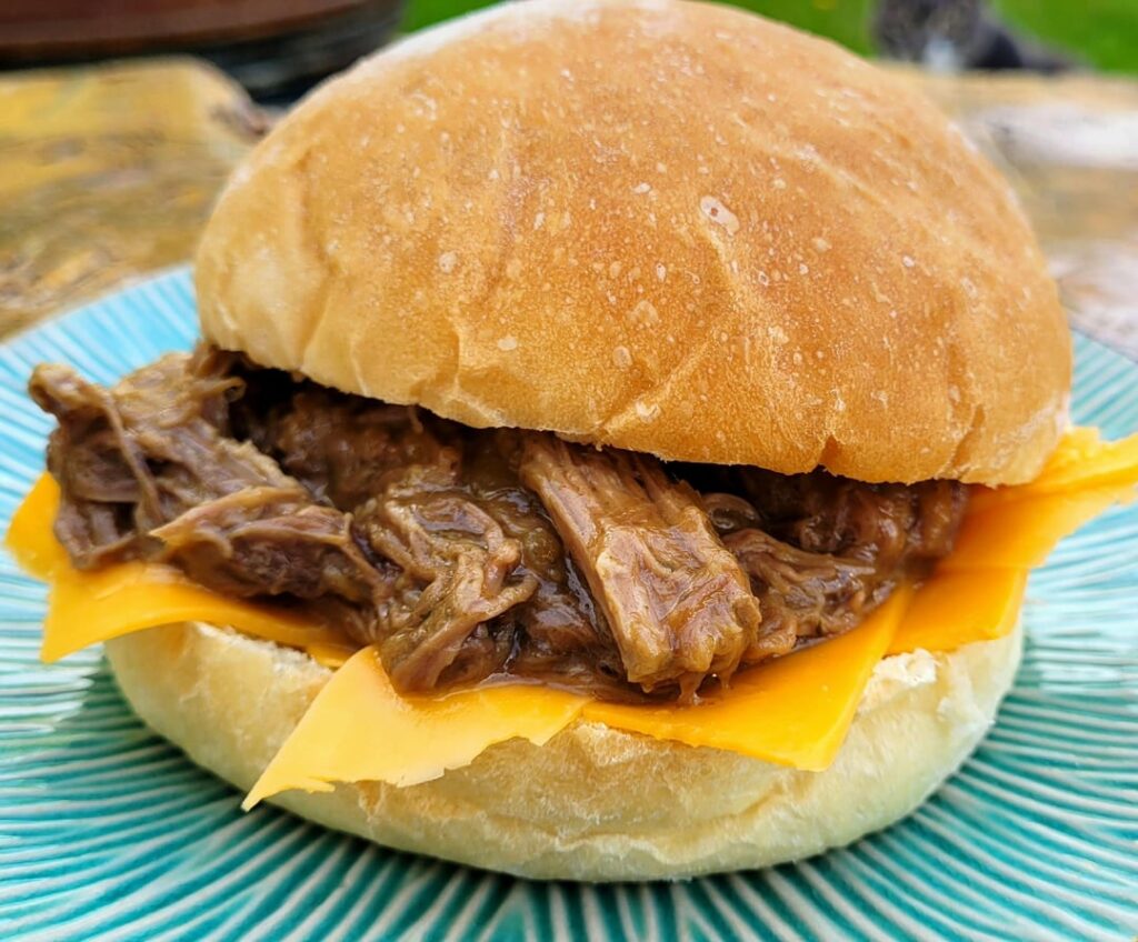 re: mississippi-style pot roast (ghetto edition) It turned out great! The pickle juice served to tenderize the roast but extended cook time reduced the dill flavor to a nuance. The onions are jammy, the gravy perfect, and the roast melts in your mouth!