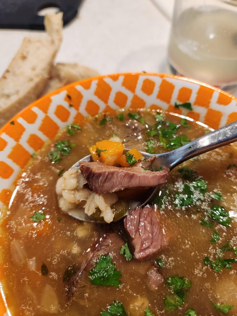 Made the beef barley for Sunday Soup Day tonight, and it was a huge hit Made the beef barley for Sunday Soup Day tonight, and it was a huge hit