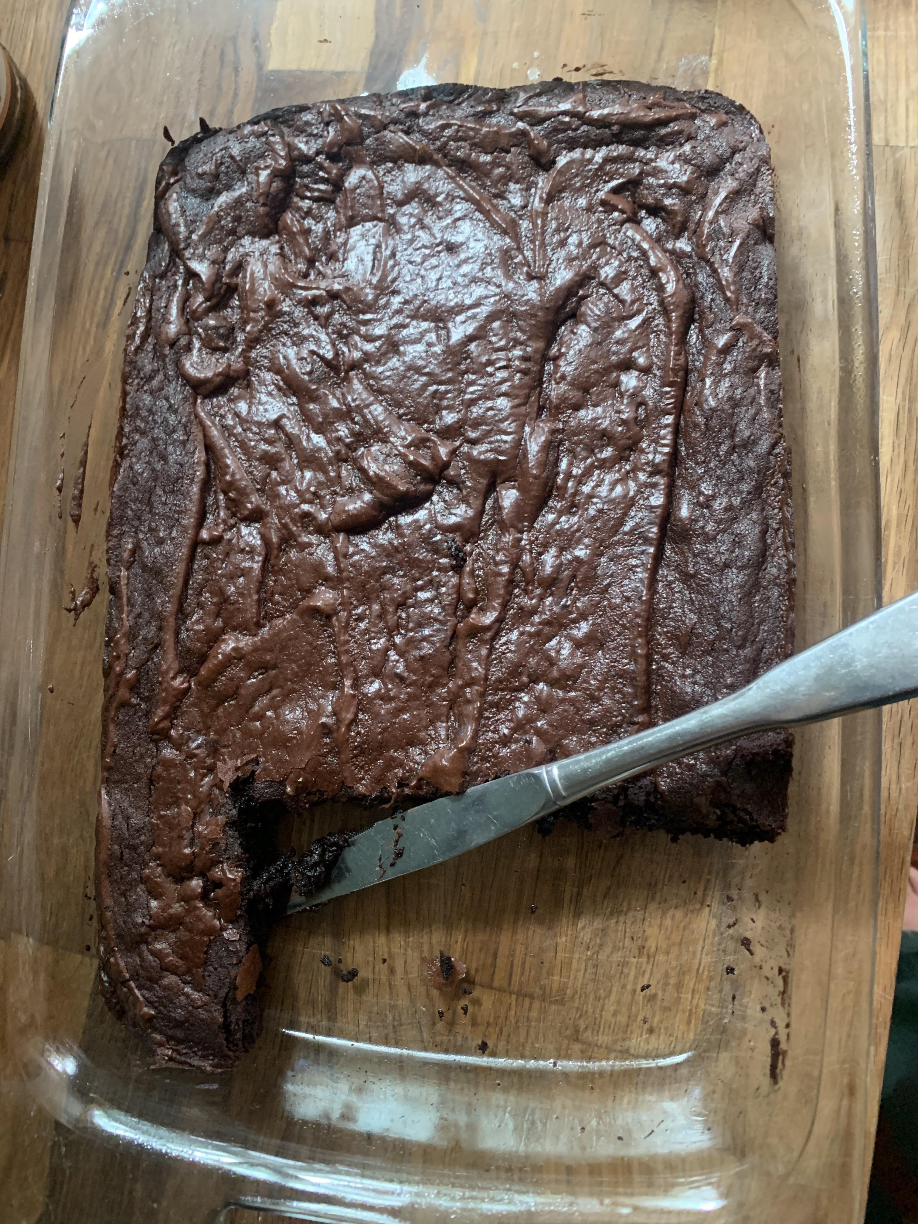 Okay, Reddit. Fine. You win. I made THE brownies and yes, they are the
