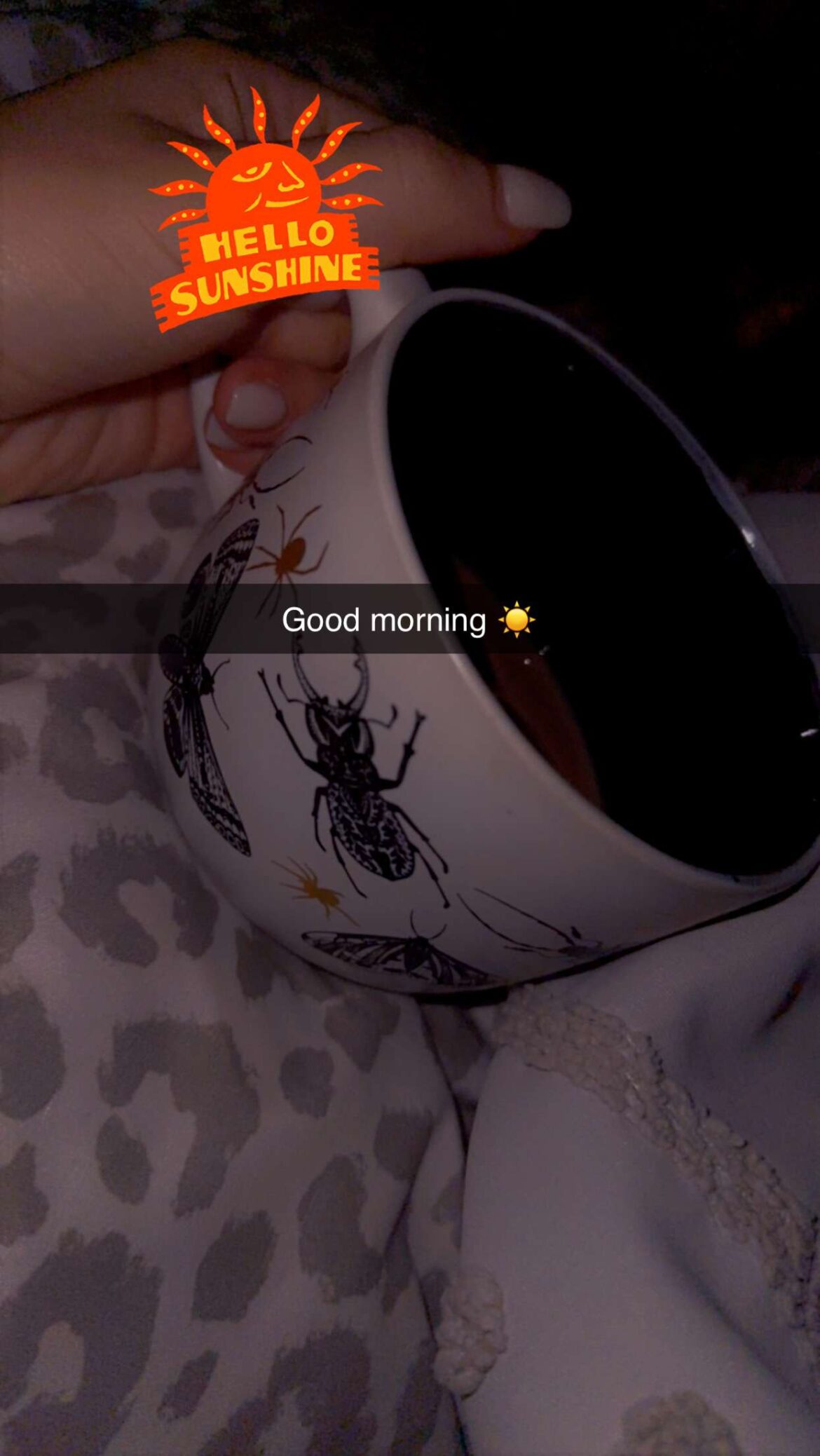 Enjoying my quiet day off with a cup of caramel coffee (: