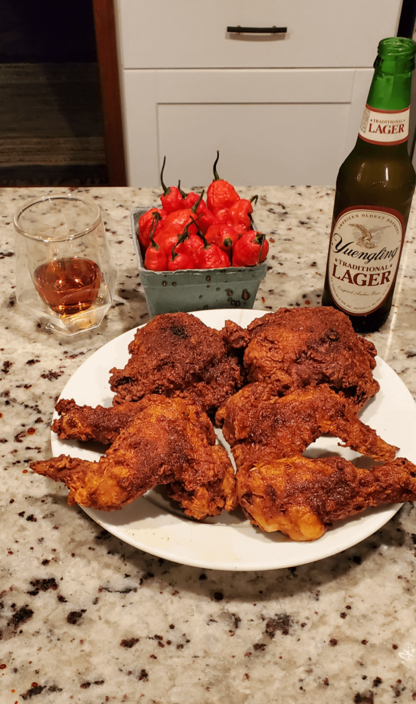 Made some Nashville Hot Chicken.