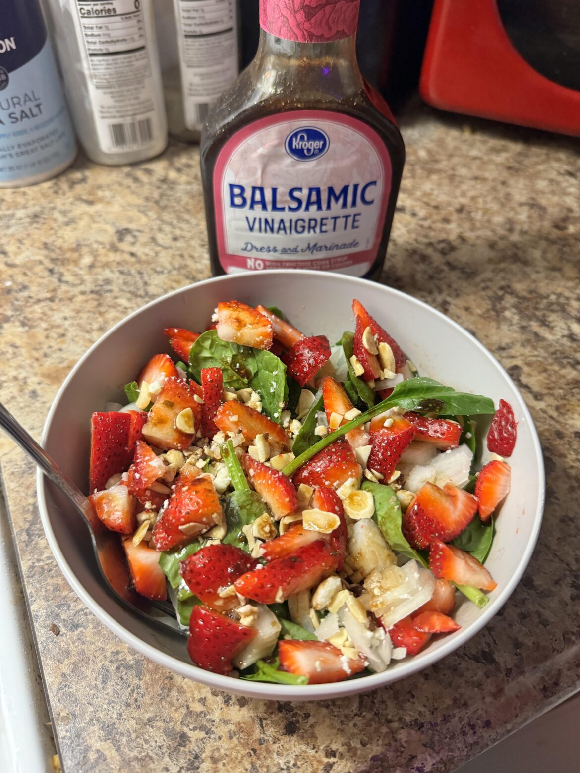 Strawberry Spinach Salad Strawberry Spinach Salad