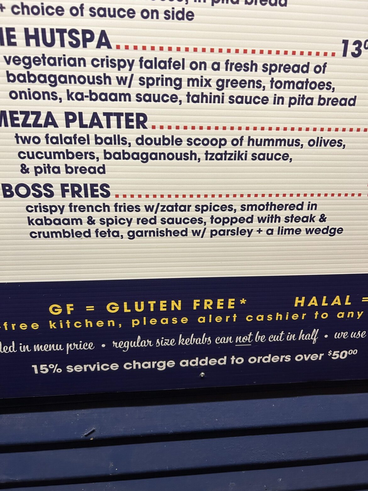 15% Service Charge at Kebabilicious??? 15% Service Charge at Kebabilicious???