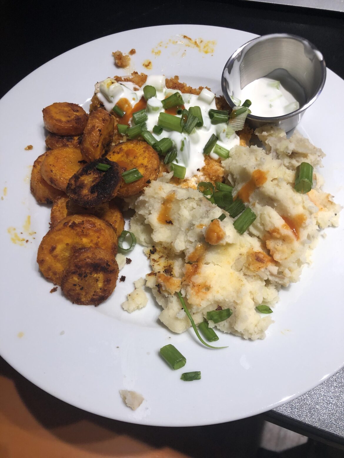 10/12/23: Crispy Buffalo-Spiced Chicken - OMG this was BOMB!!!!!!!!!!!