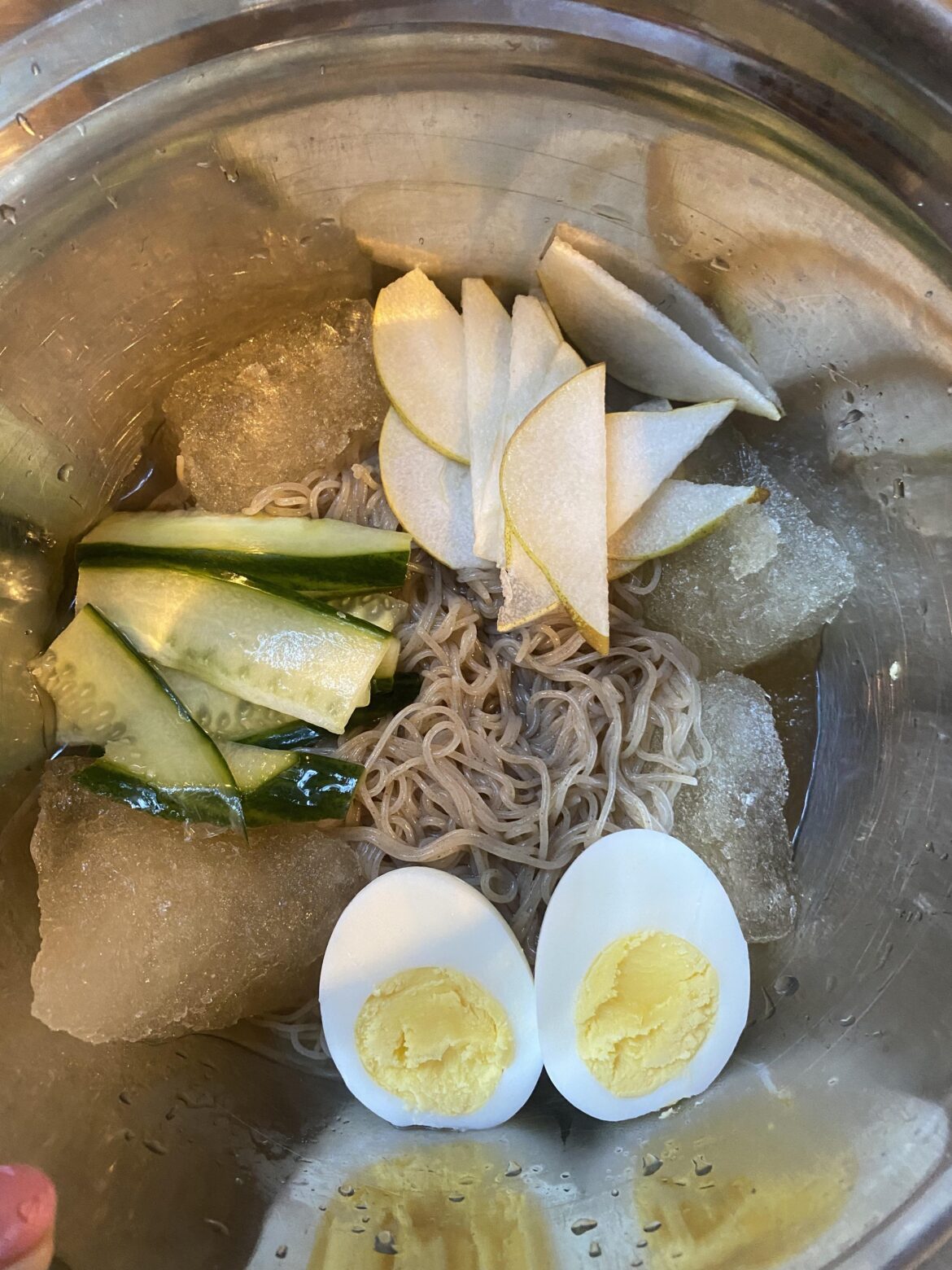 First time having Naengmyeon - I understand now 😍