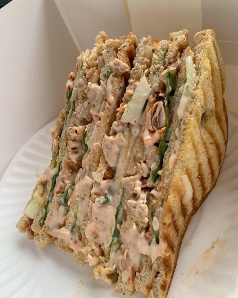 A friend bought me a sandwich for only $2. Now I'm full for the rest of the night