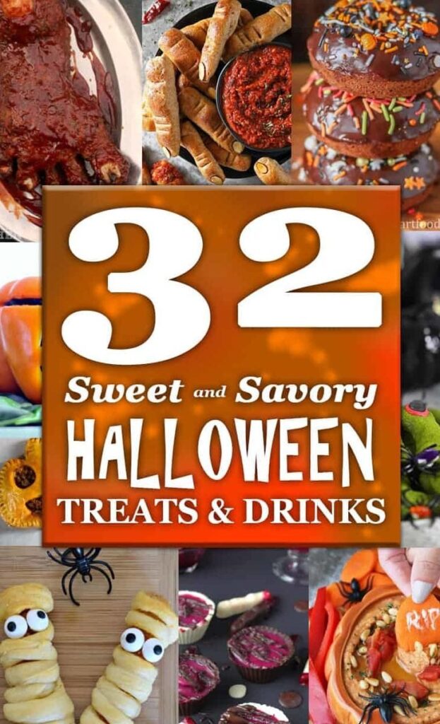 32 Sweet and Savory Halloween Treats & Drinks Recipes