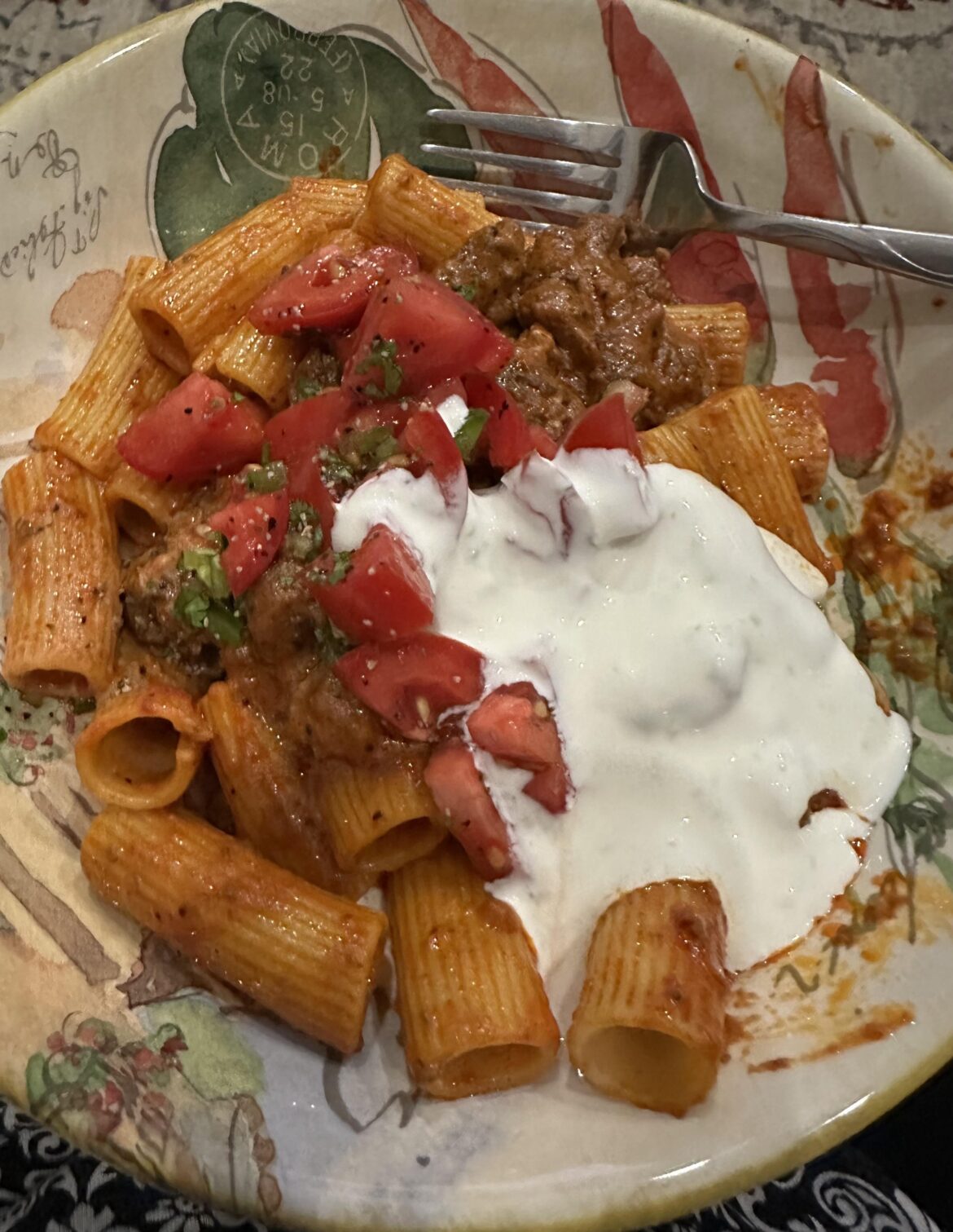 Spicy Beef Taco Rigatoni 9/10