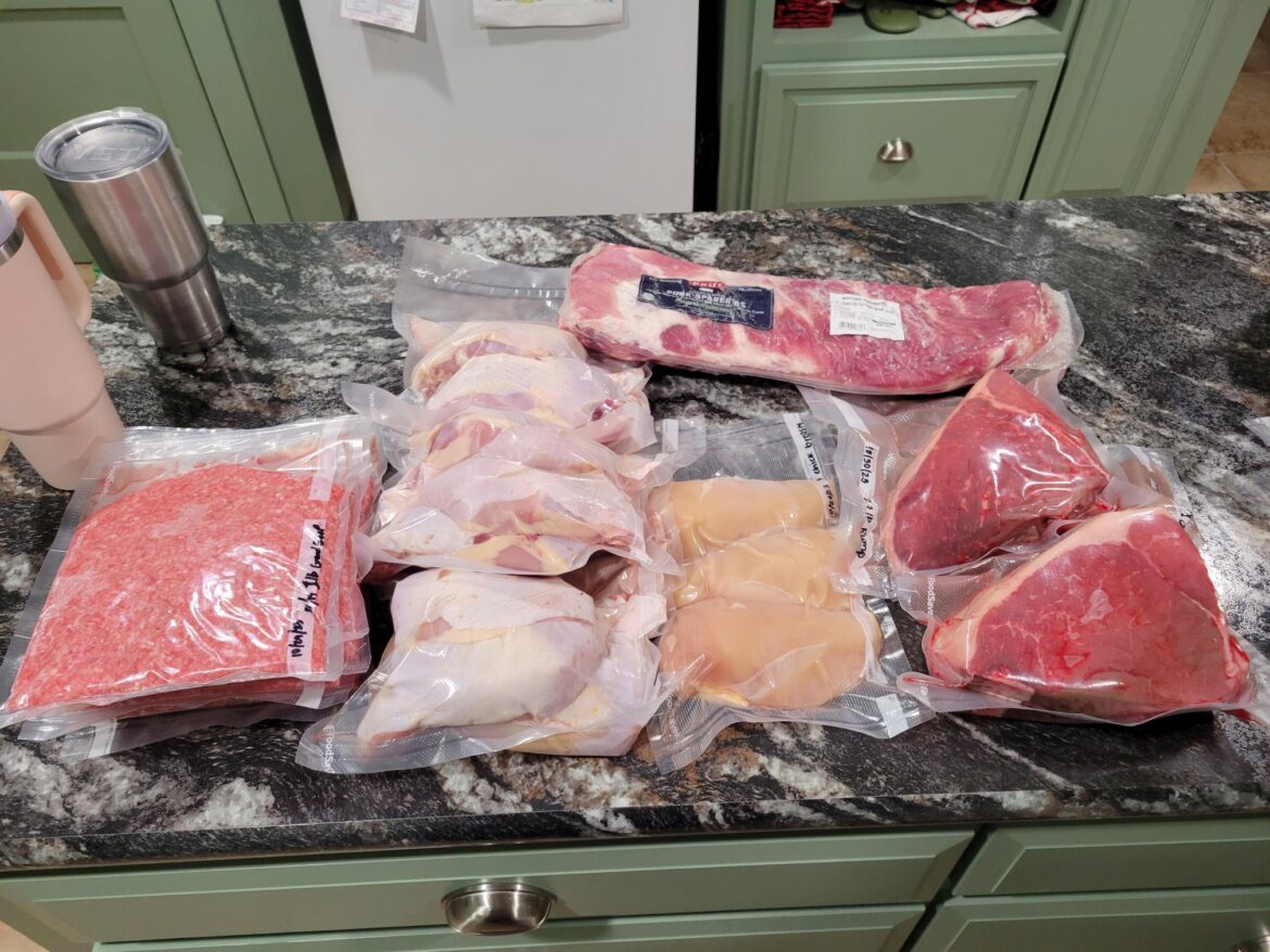 meat haul!
