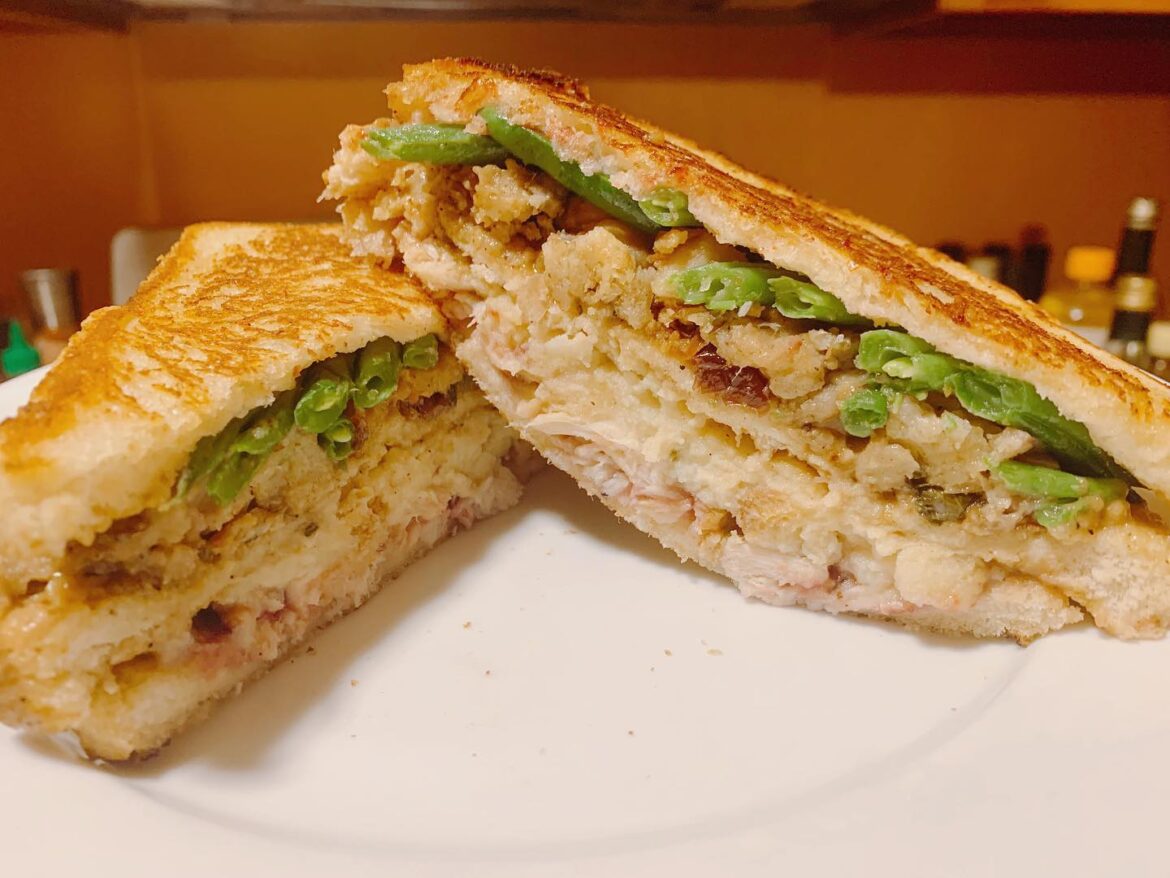 A sandwich works best when you work from home