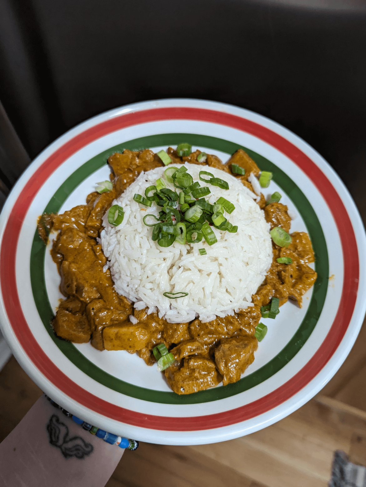 Thai coconut chicken curry is my absolute fave