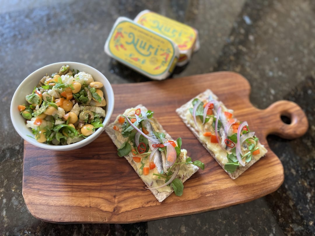 Sardines, Herring & Anchovies all in one meal! Dining and Cooking