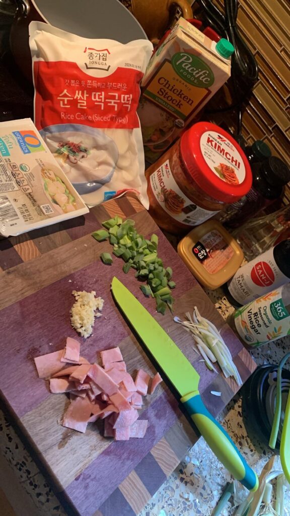 my first kimchi jjigae my first kimchi jjigae