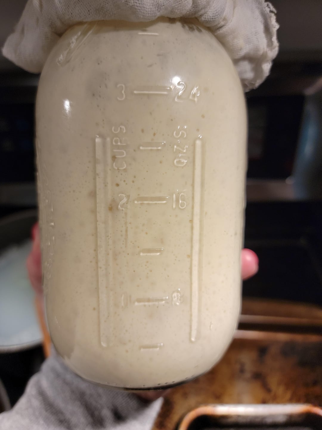 My starter smells like acetone if it goes 1618hrs without being fed